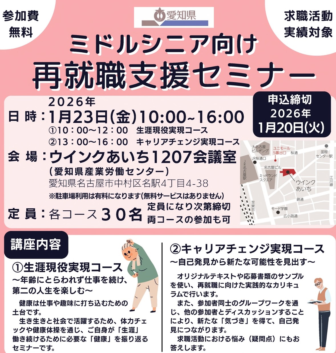 再就職支援セミナー